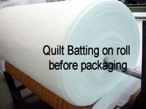 quilt batting on roll