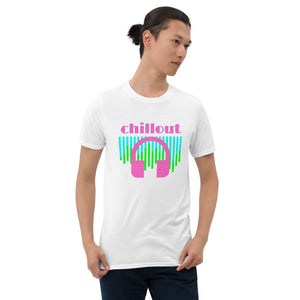 "Chillout" Unisex DJ Headphones Electronic Music Festival Equalizer T-Shirt