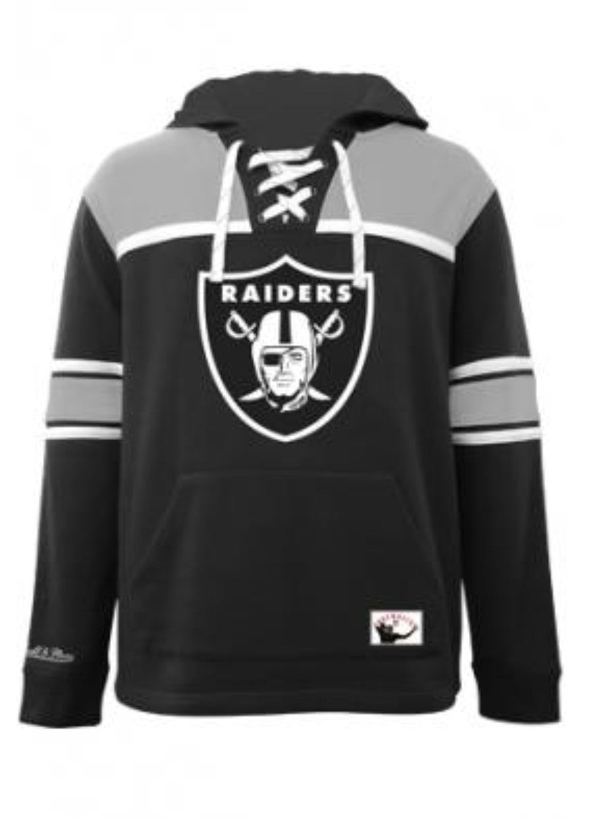 raiders fleece hoodie