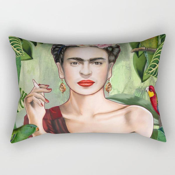 The Pillow pillows Lady Frida Rectangle Pillow