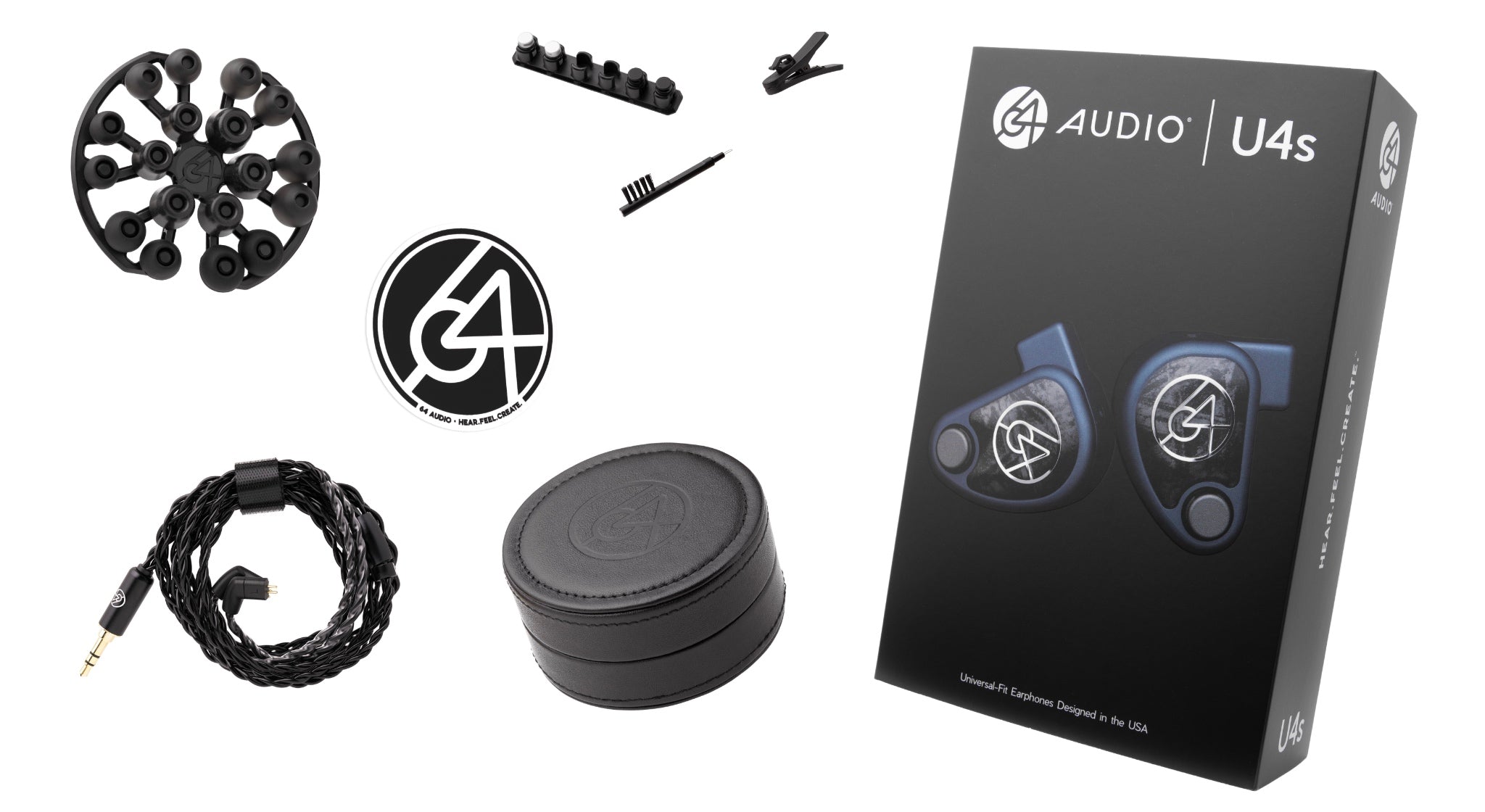 64 Audio U4s package and accessories