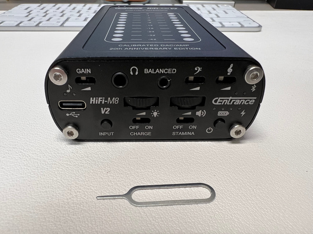 HiFi-M8 V2 - Portable USB DAC and Balanced High-Power Amplifier for  Audiophiles