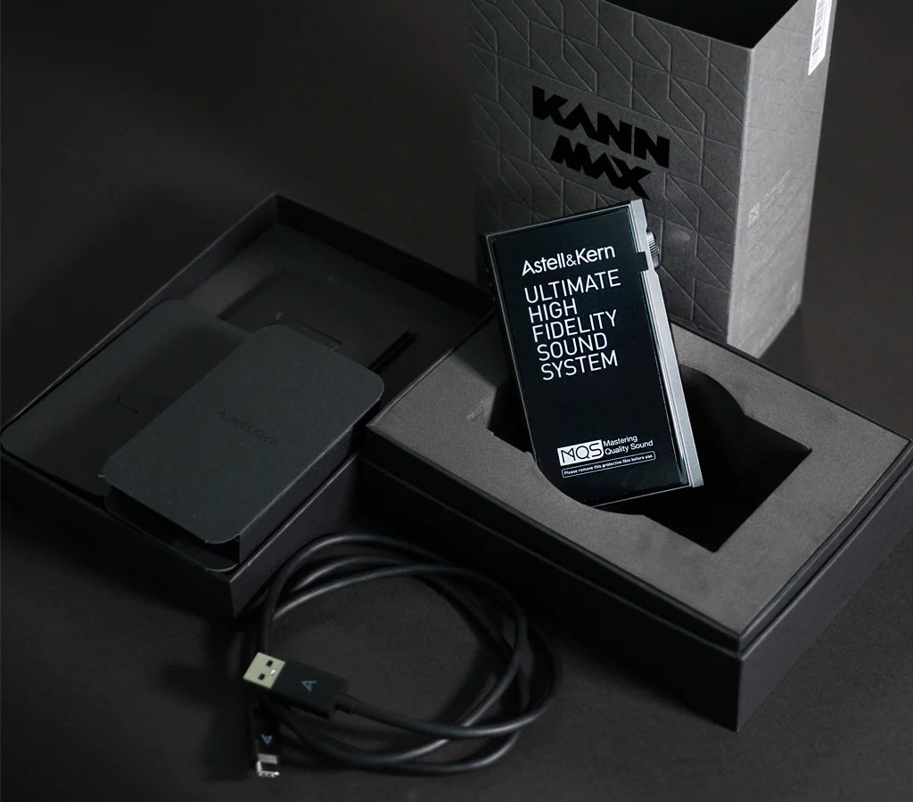 Astell&Kern Kann Max package and accessories