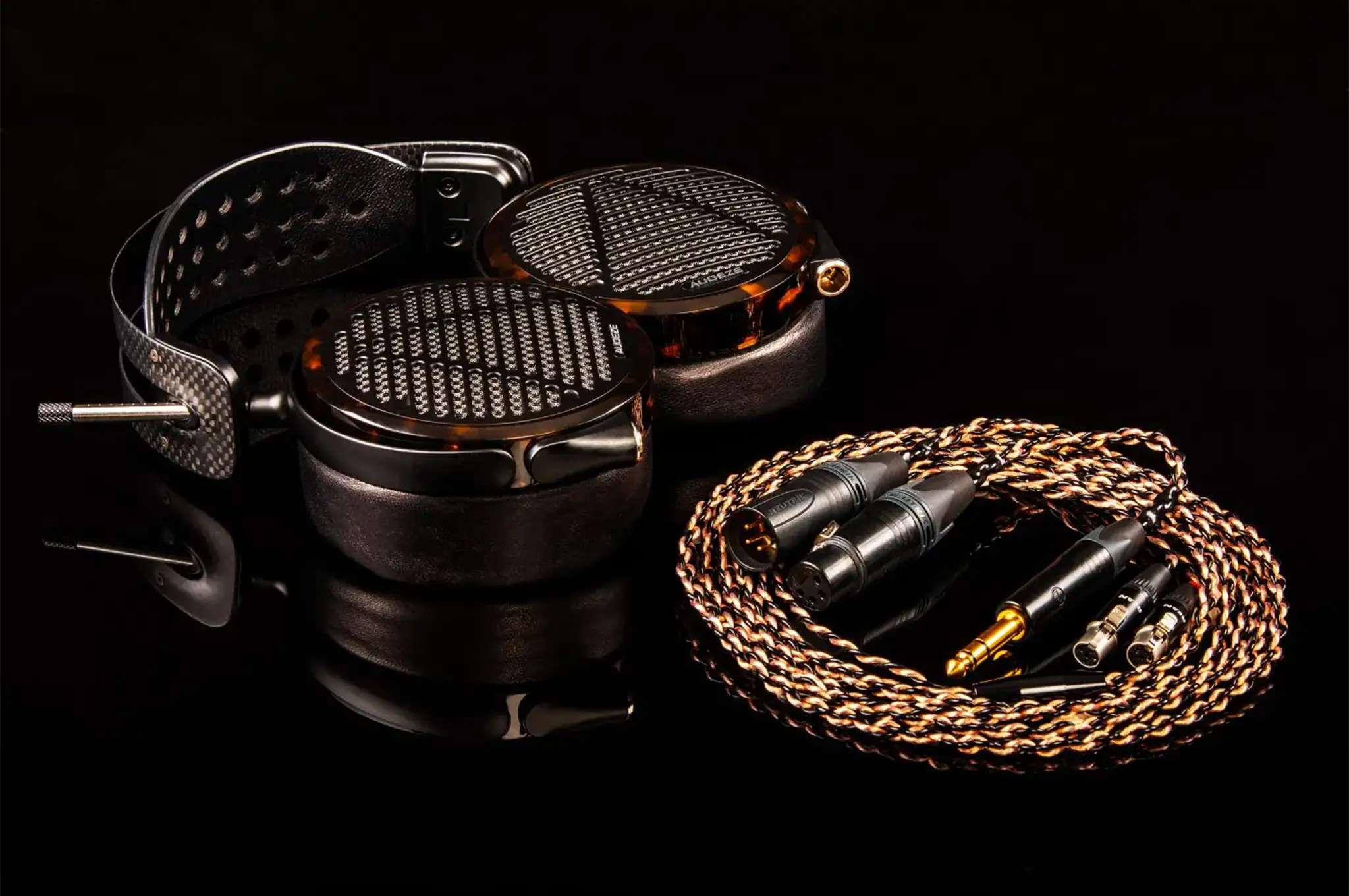 Audeze LCD-5 headphones in the box