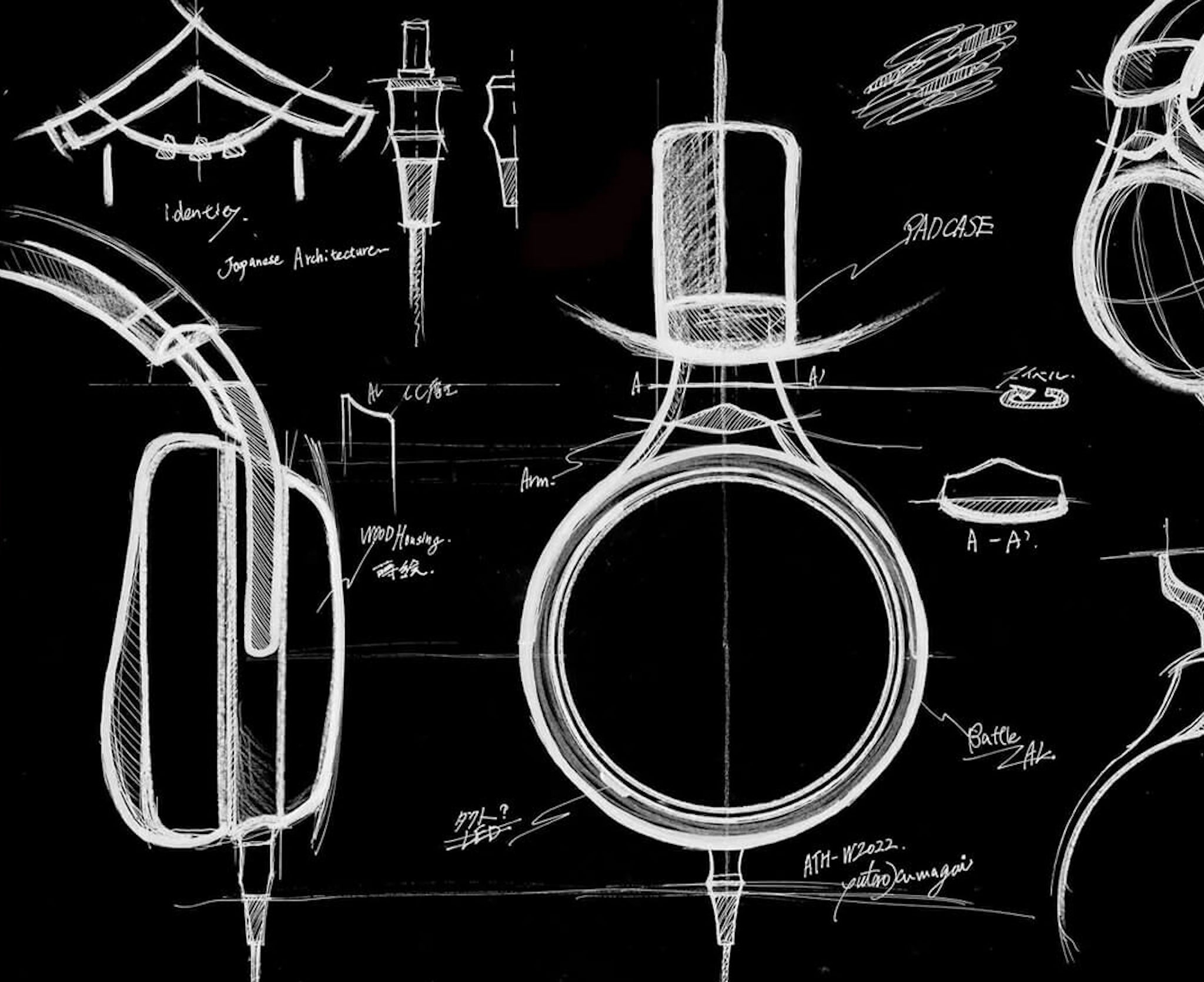 Audio-Technica ATH-W2022 Blueprint