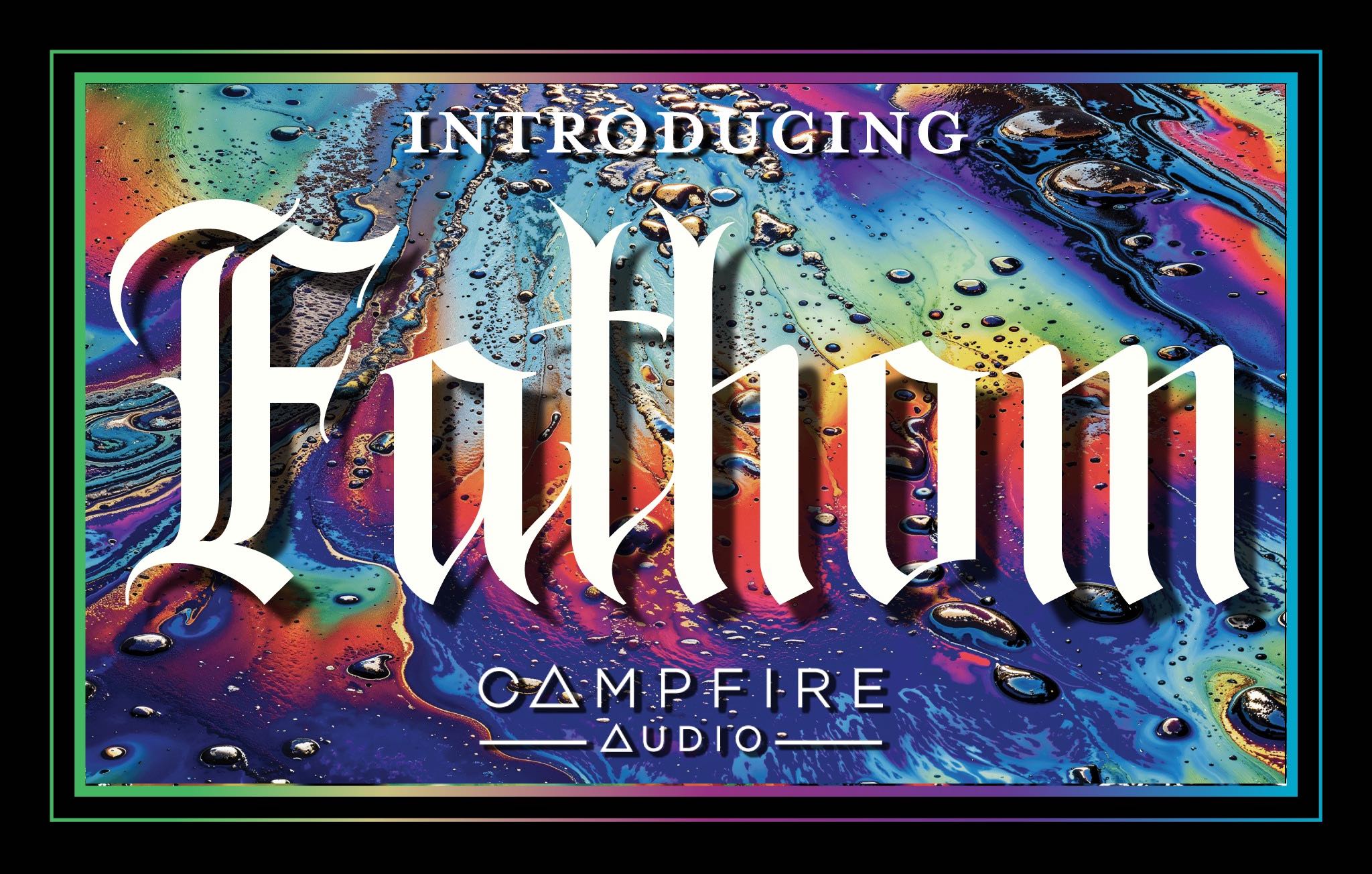 Campfire Fathom psychedelic logo