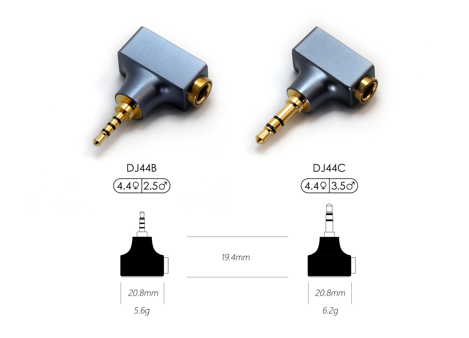 ddHiFi DJ44B/C specifications