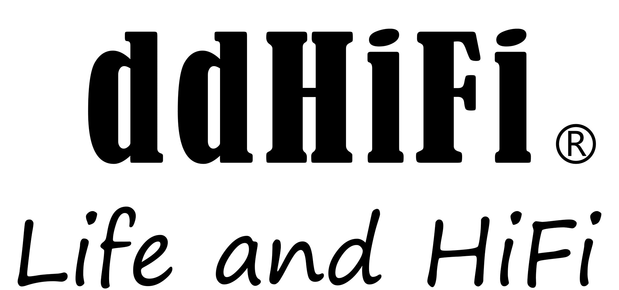 ddHiFi Life and HiFi logo black