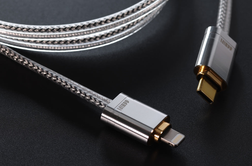 ddHiFi MFi07S OTG HiFi Lightning to USB-C Cable