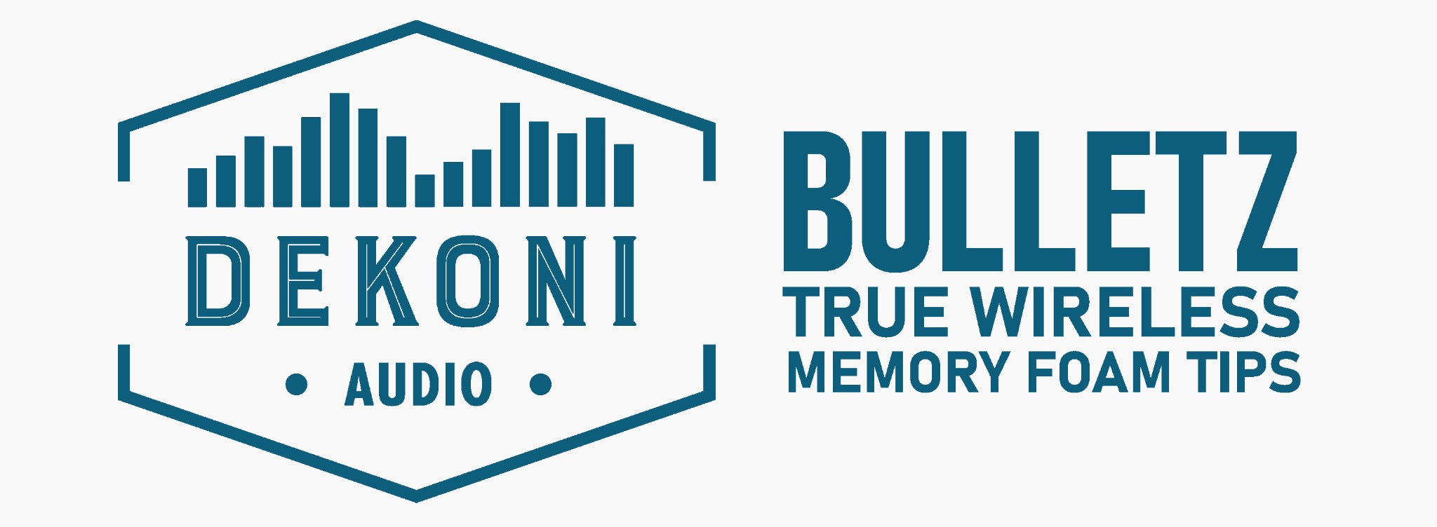 Dekoni Bulletz for TWS banner with logo
