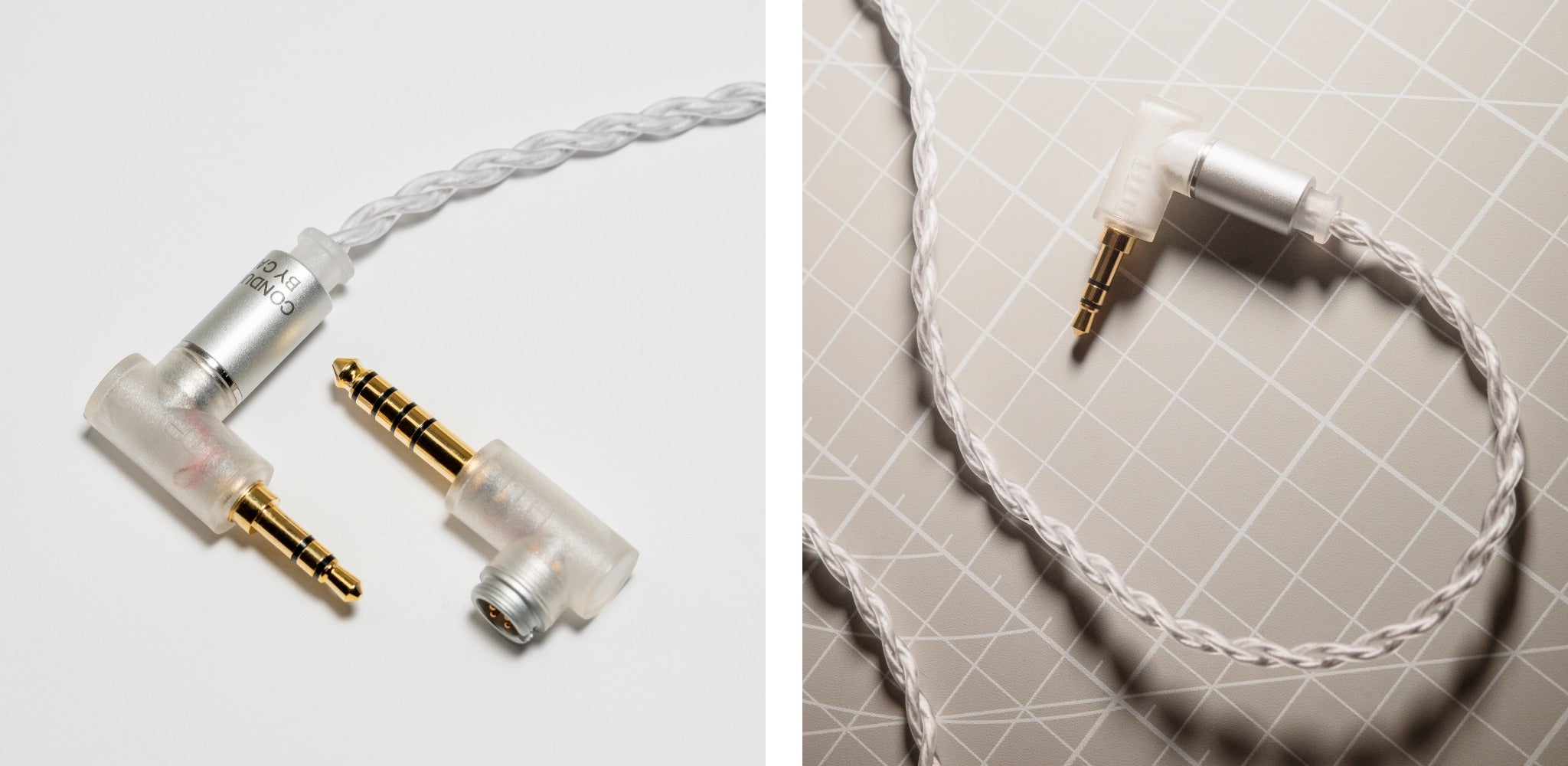 2 thumbnails DITA Project M stock cable and modular plugs