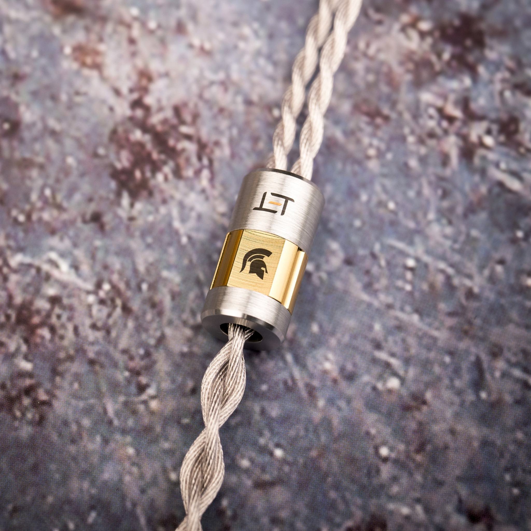 Eletech Aeneid Gold/Silver IEM Cable | Bloom Audio