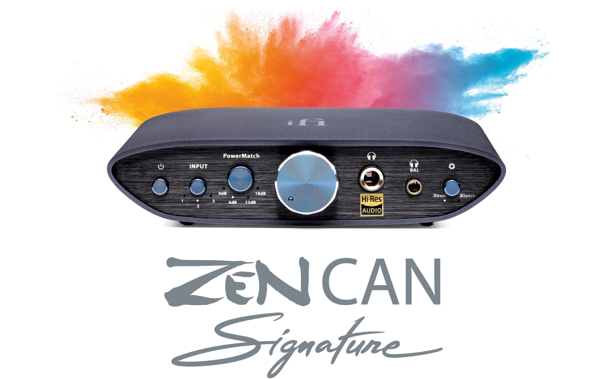 iFi ZEN CAN Signature banner with logo