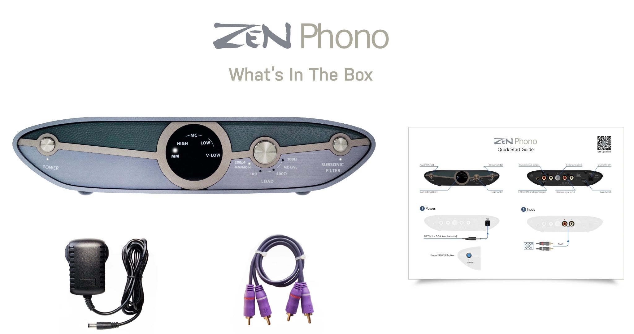 iFi Zen Phono 3 In the Box guide