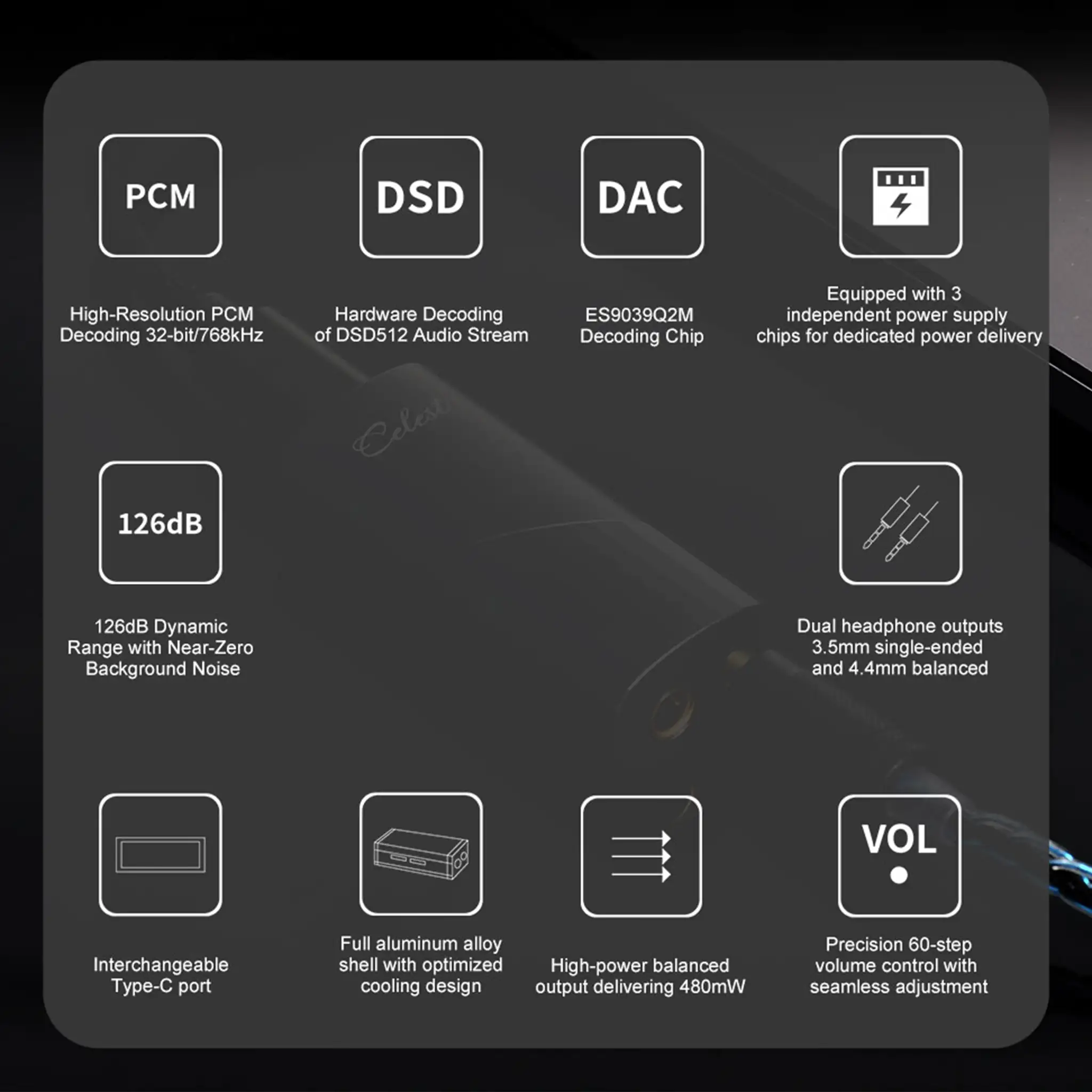 Kinera Celest CD-20 specs