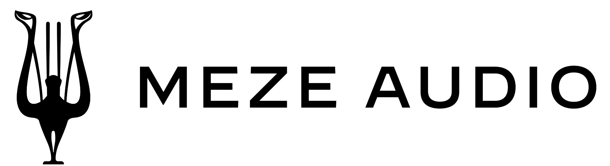 Meze Audio new horizontal logo black