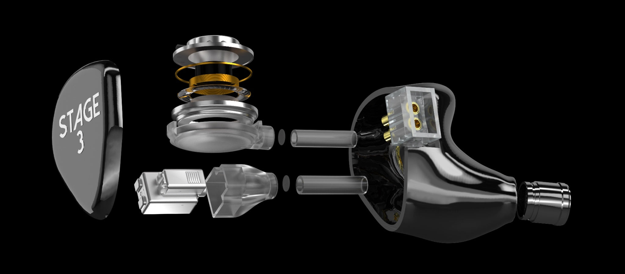 Noble Stage 3 internal components and driver explosion