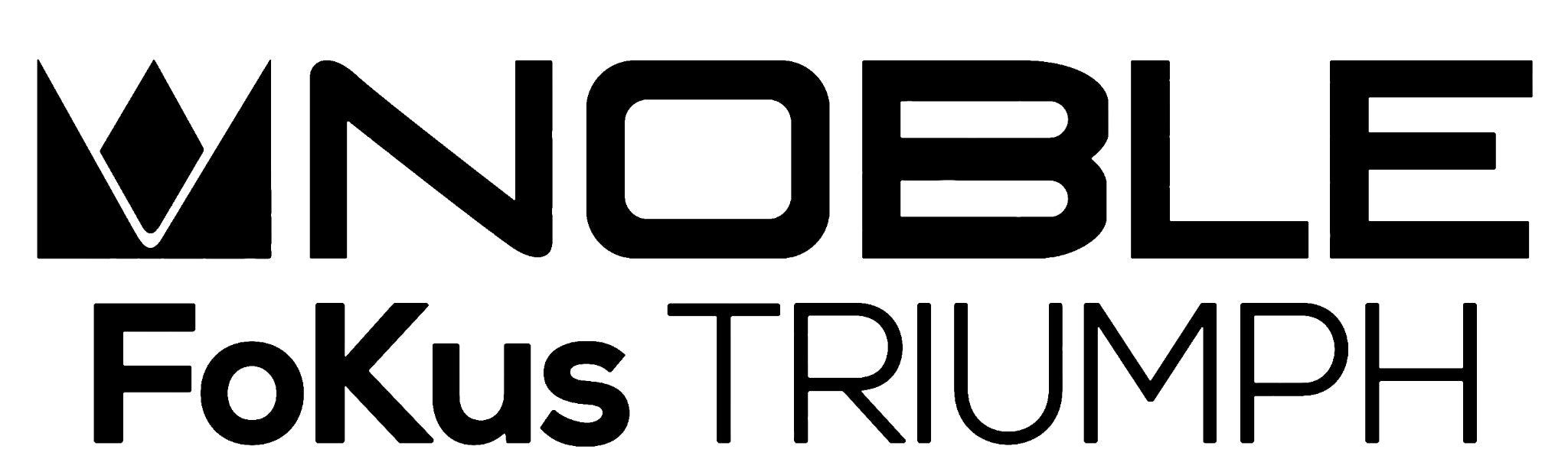 Noble FoKus Triumph logo black