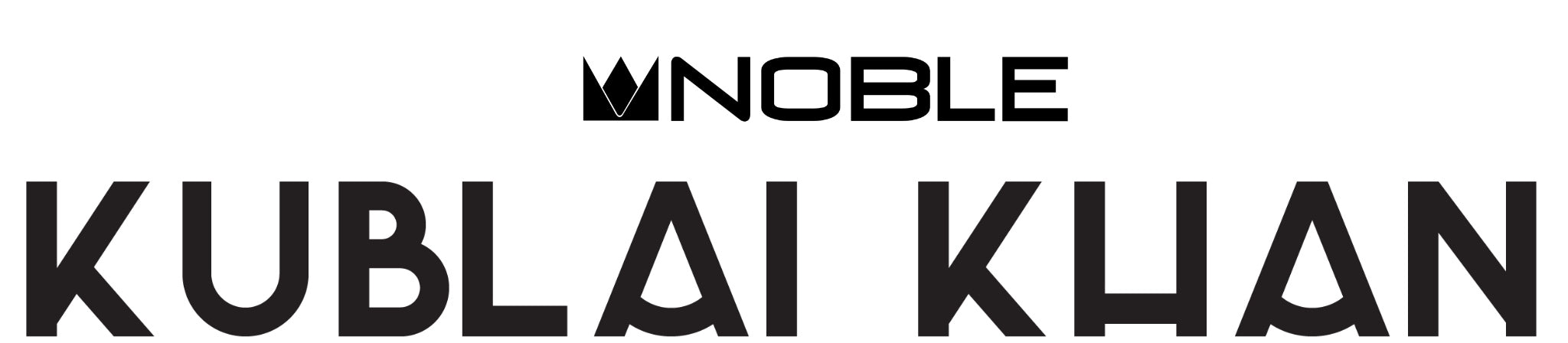 Noble Audio Kublai Khan logo black