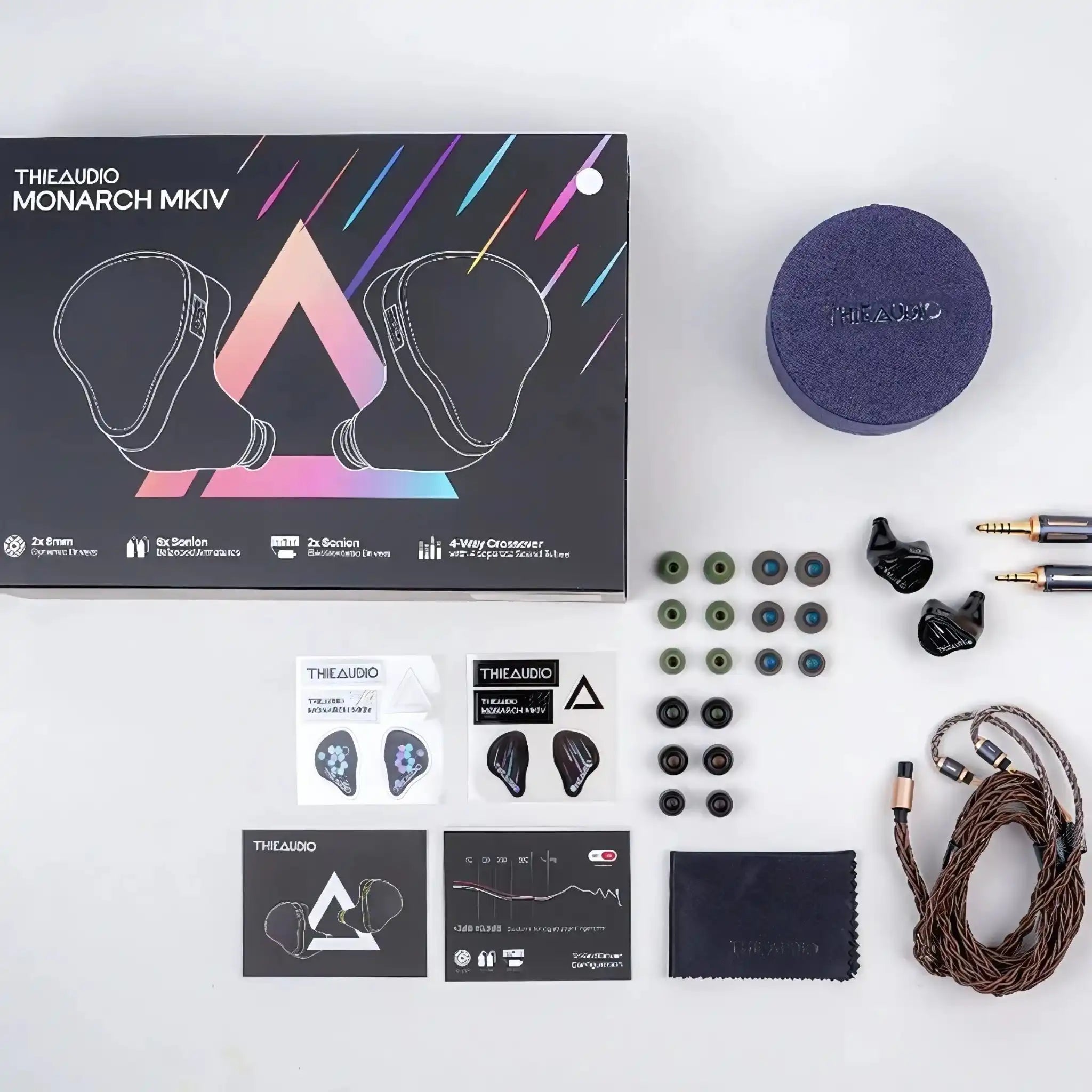Thieaudio Monarch MKIV IEMs in the box