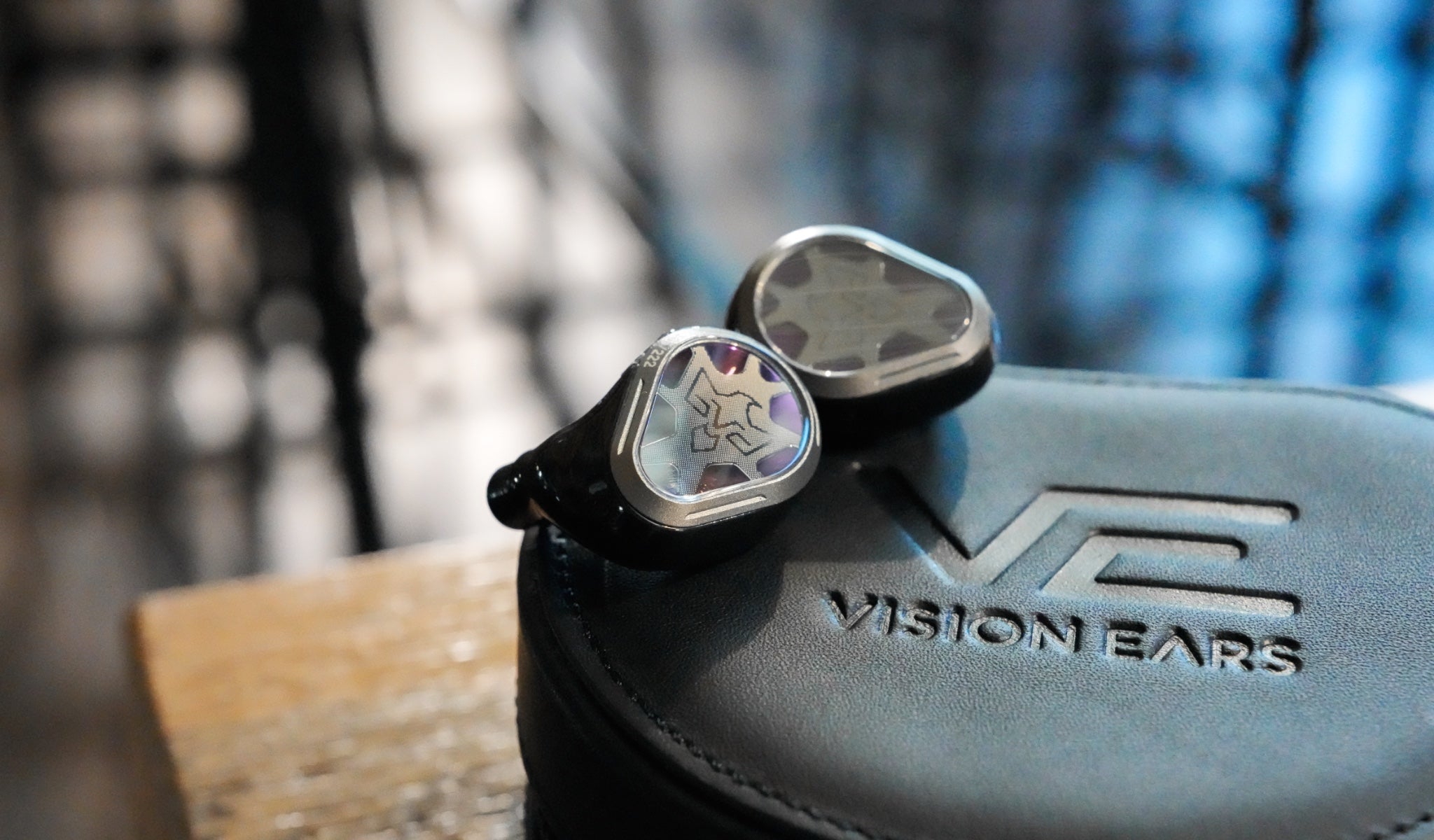 Vision Ears Phonix Limited on leather case from Bloom Audio gallery