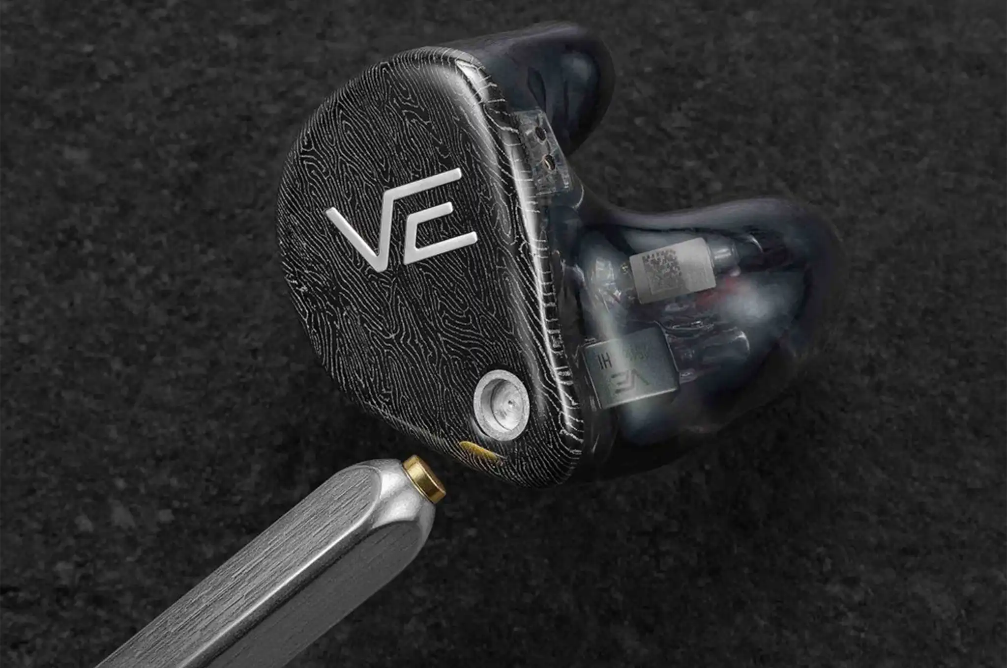Vision ears VE XCON closeup of magnetic switch with included tool