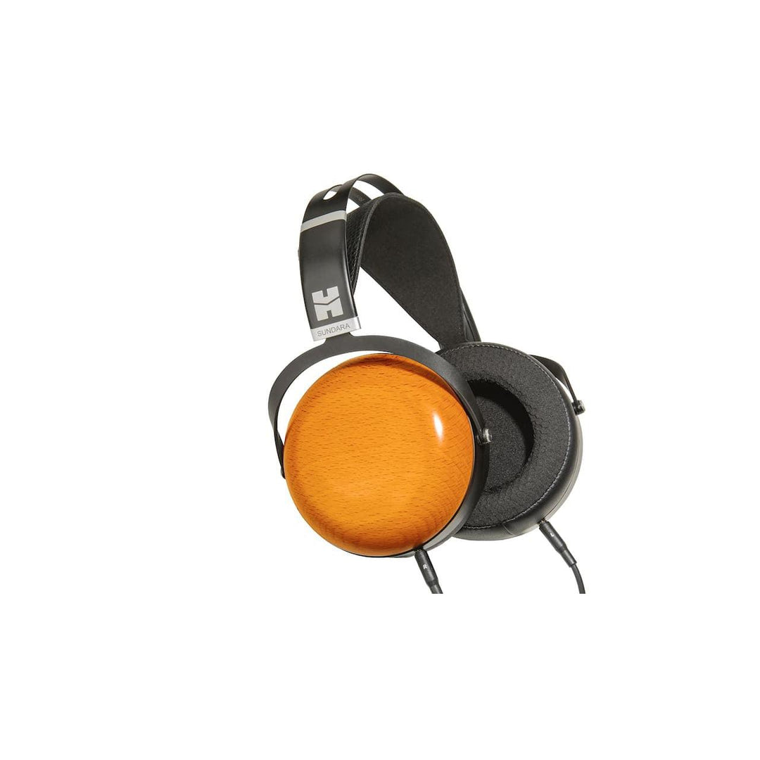 HIFIMAN SUNDARA Closed-Back Over-Ear Planar Magnetic Wired Hi-Fi Headphones  with Stealth Magnet Design, Wood Ear Cups