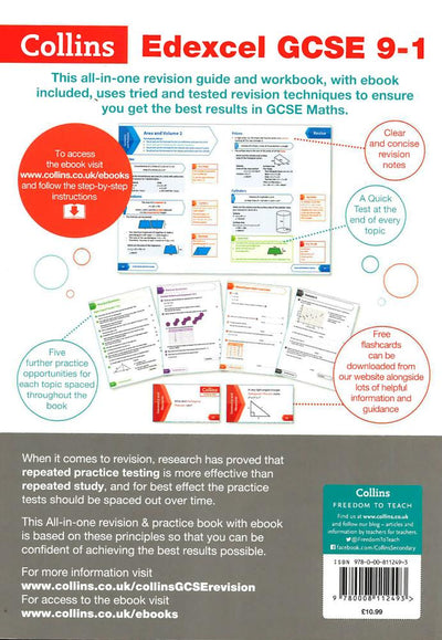 Edexcel Gcse Maths Foundation All In One Revision And Practice Collin Bookxcess Online