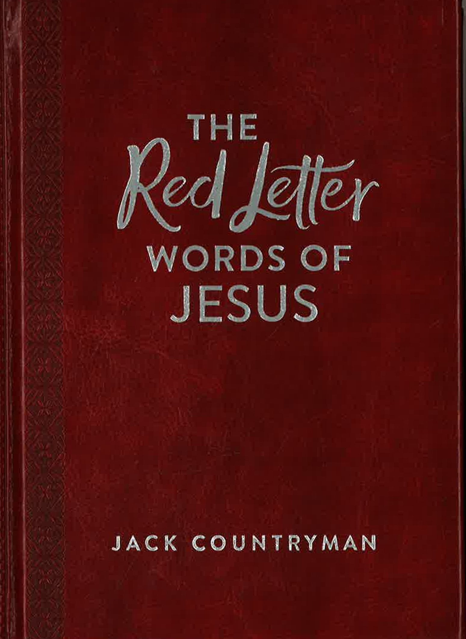 The Red Letter Words Of Jesus Bookxcess Online
