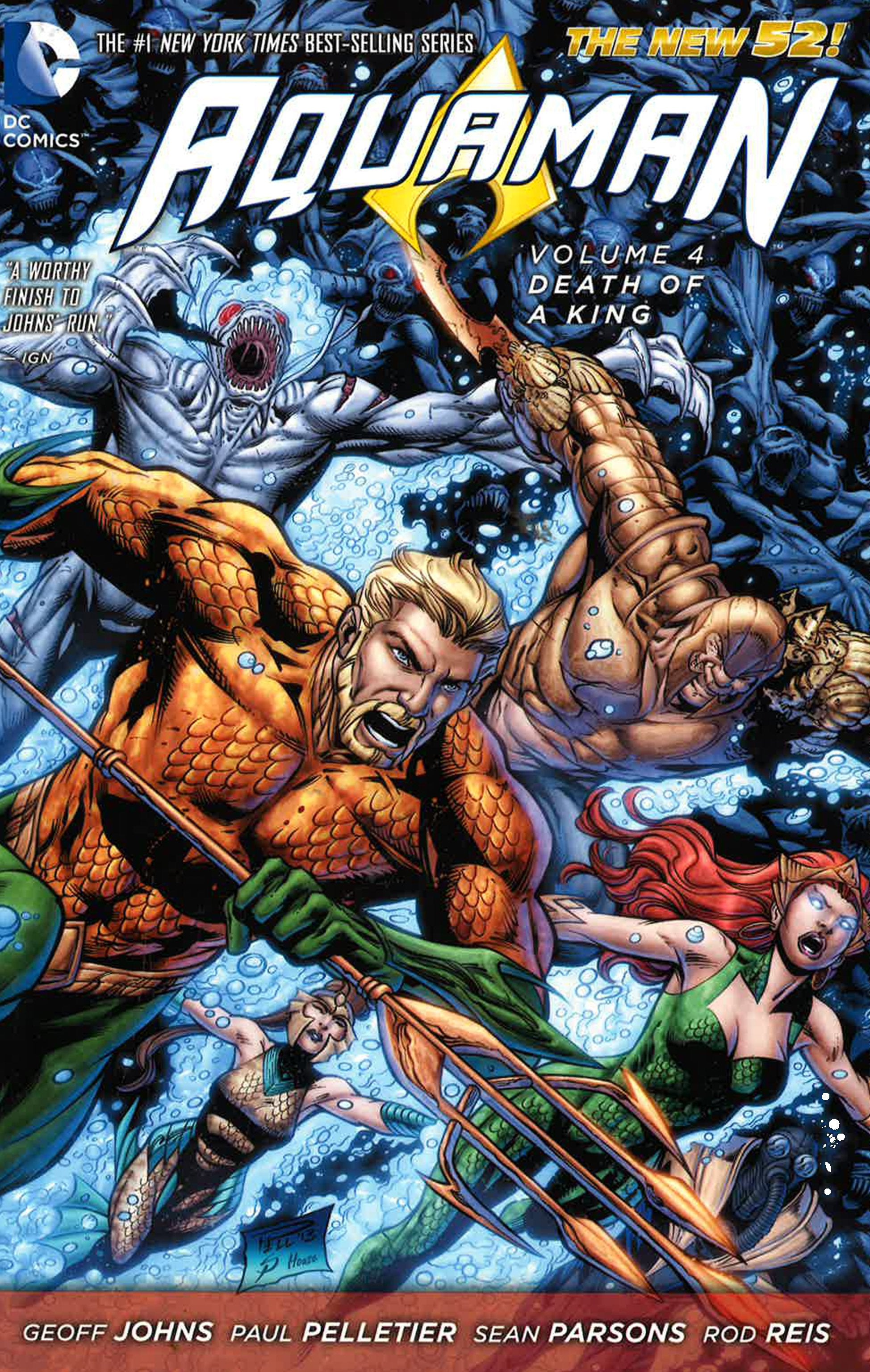 Aquaman Vol 4 Death Of A King The New 52 Bookxcess Online