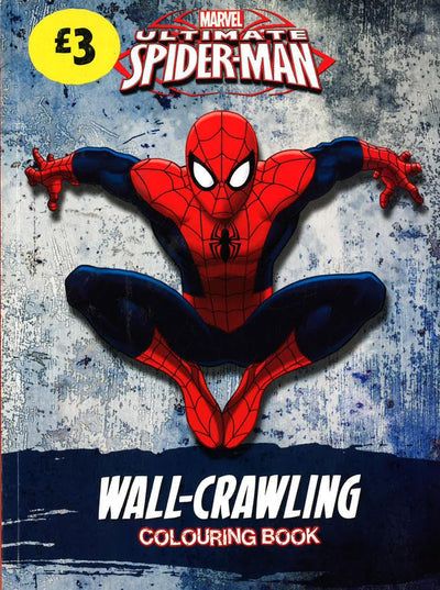 Download Marvel Spider Man Wall Crawling Colouring Book Bookxcess Online