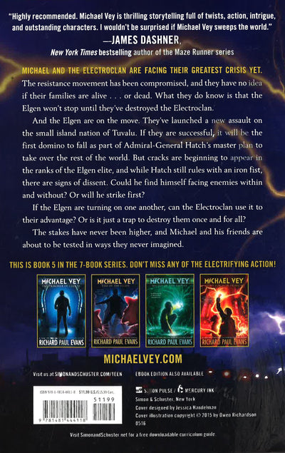 michael vey book 5 read online full book for free