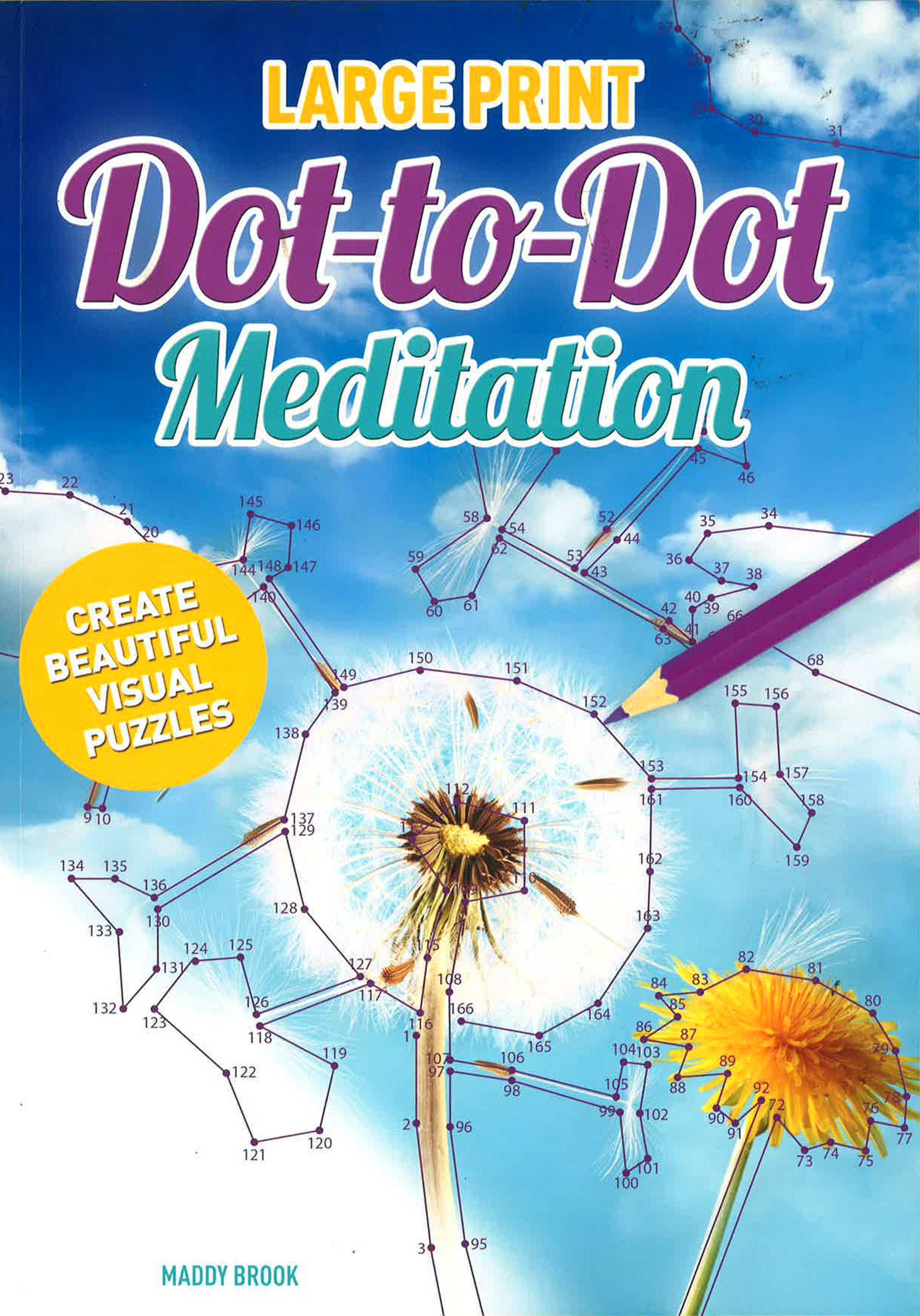 Large Print Meditation Dot-To-Dot Book