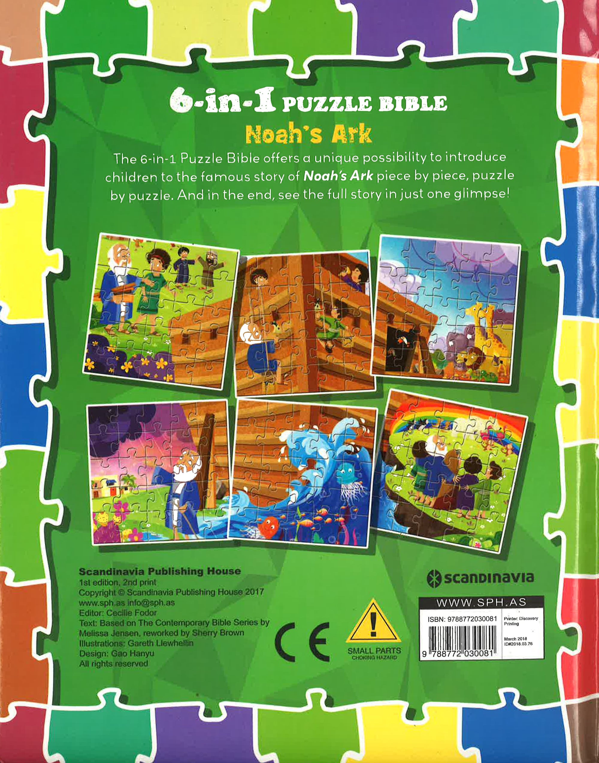 6 In 1 Puzzle Bible Noah s Ark  BookXcess Online