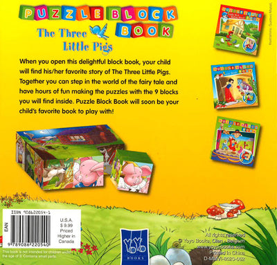 Puzzle Block Book The Three Little Pigs Bookxcess Online