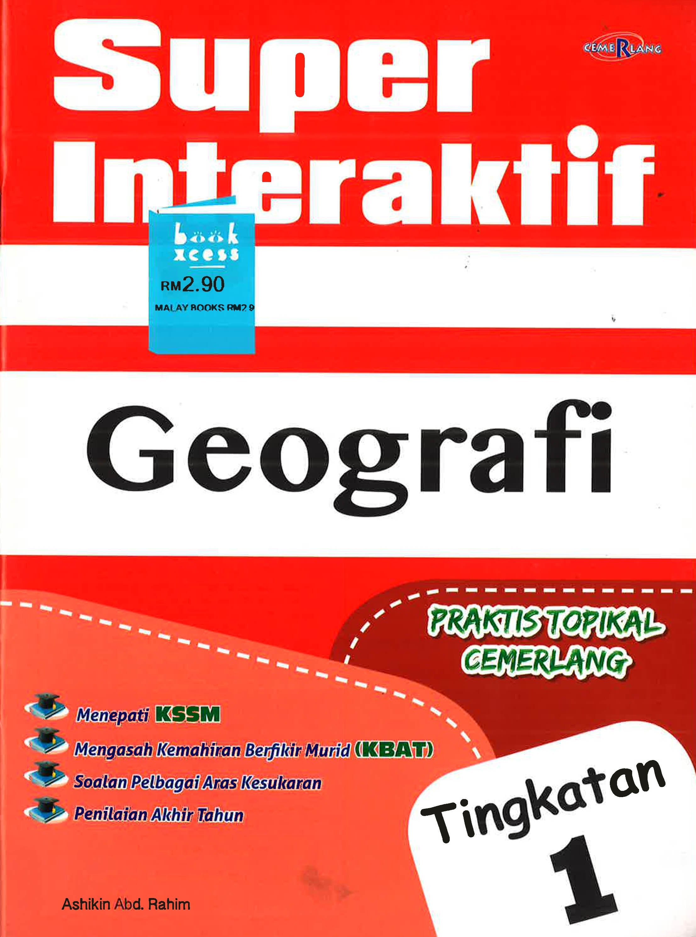 Super Interaktif Pt3 Geografi Tg 1 Bookxcess Online