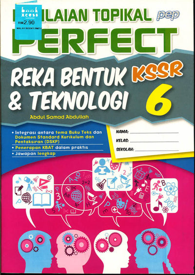 Penilaian Topikal Perfect Reka Bentuk Teknologi Kssr 6 Bookxcess Online