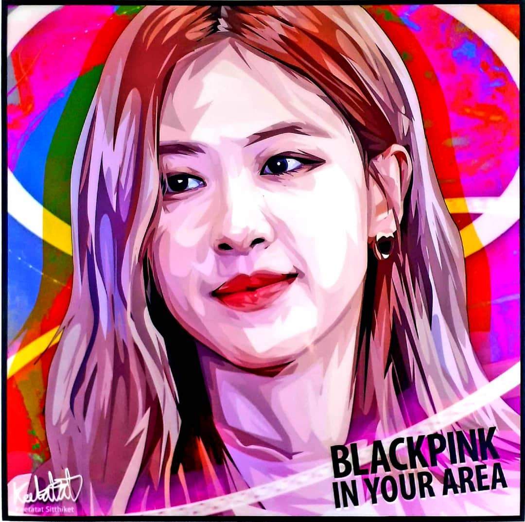 Rose Blackpink Pop Art (10x10) - BookXcess Online