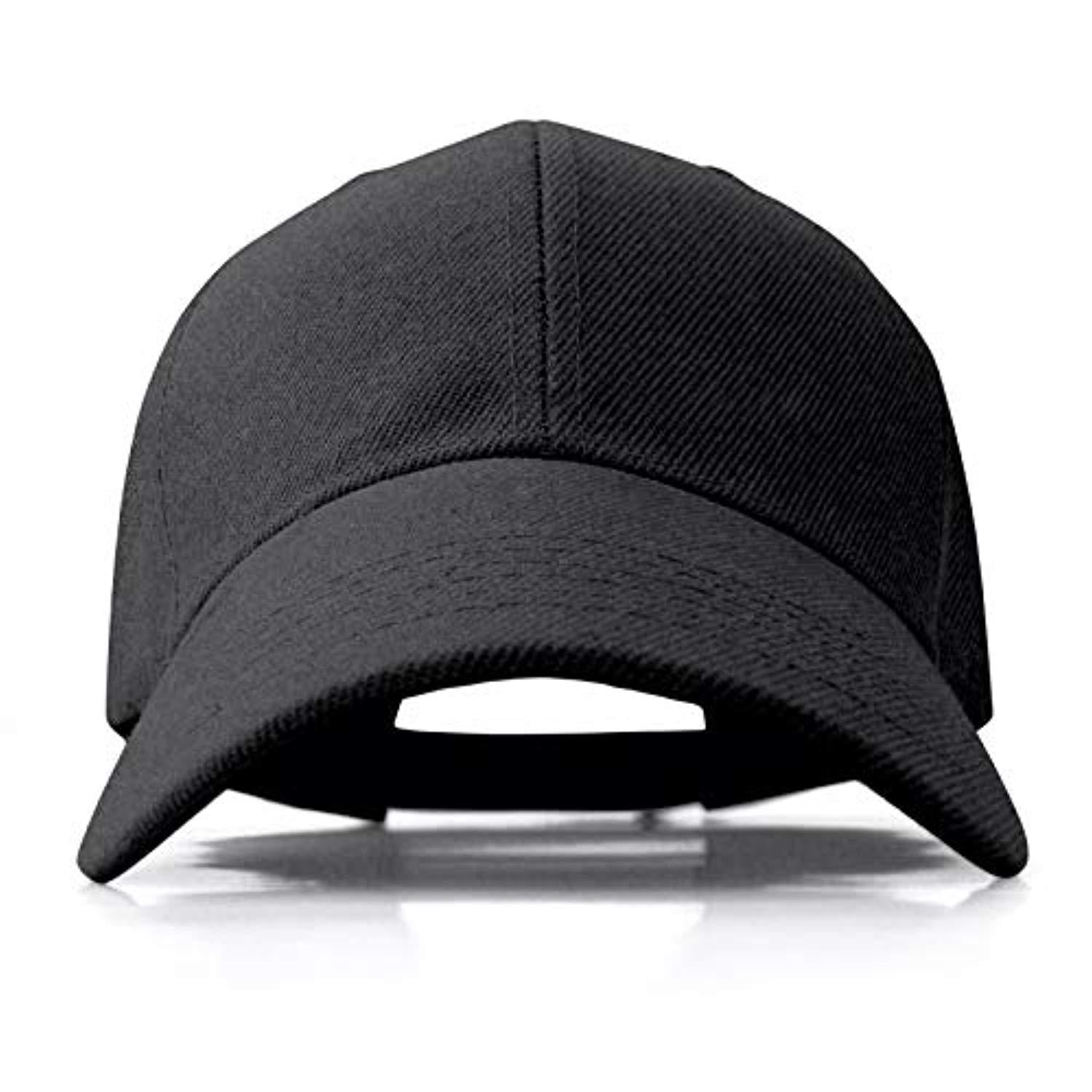 plain black baseball cap womens