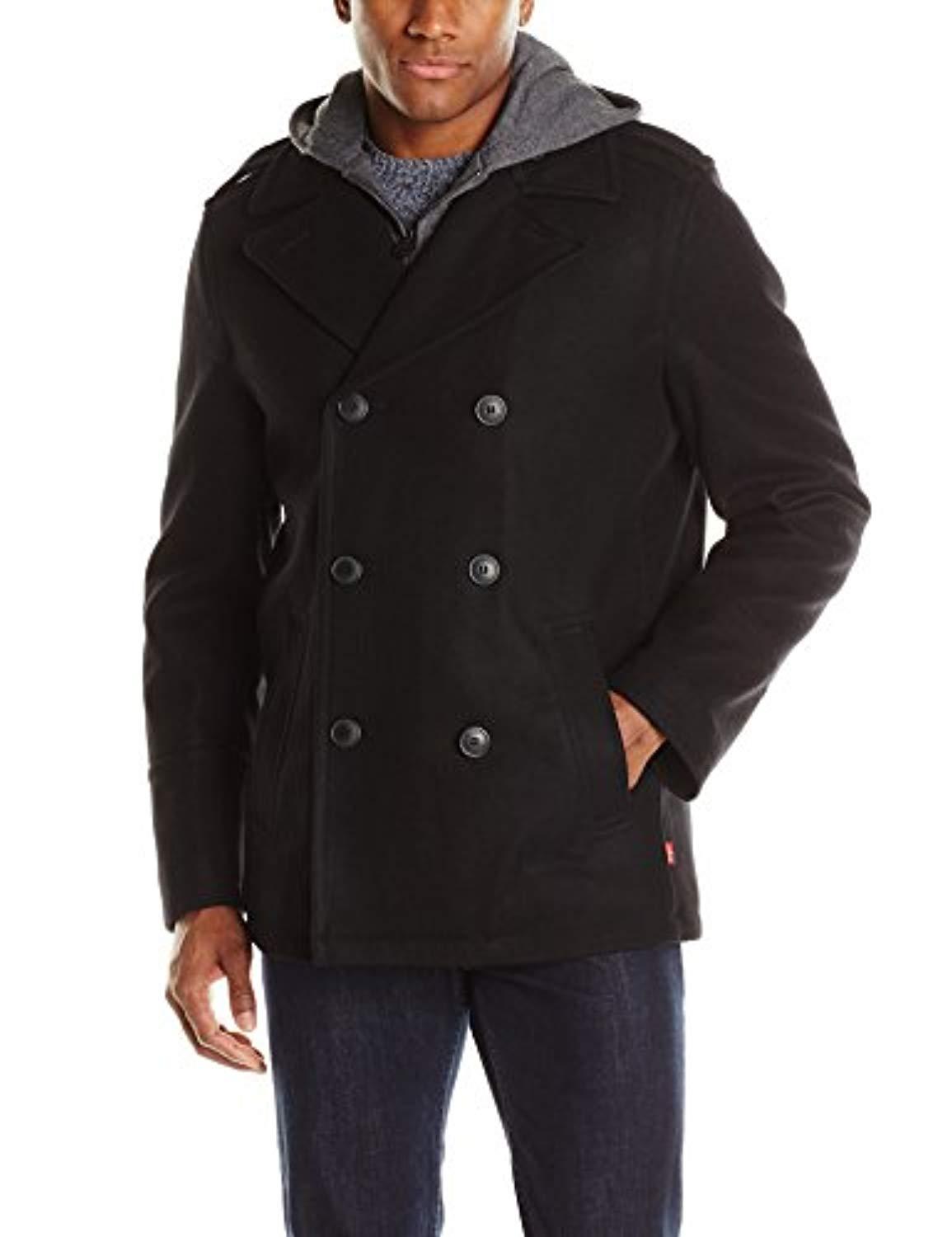 levis peacoat