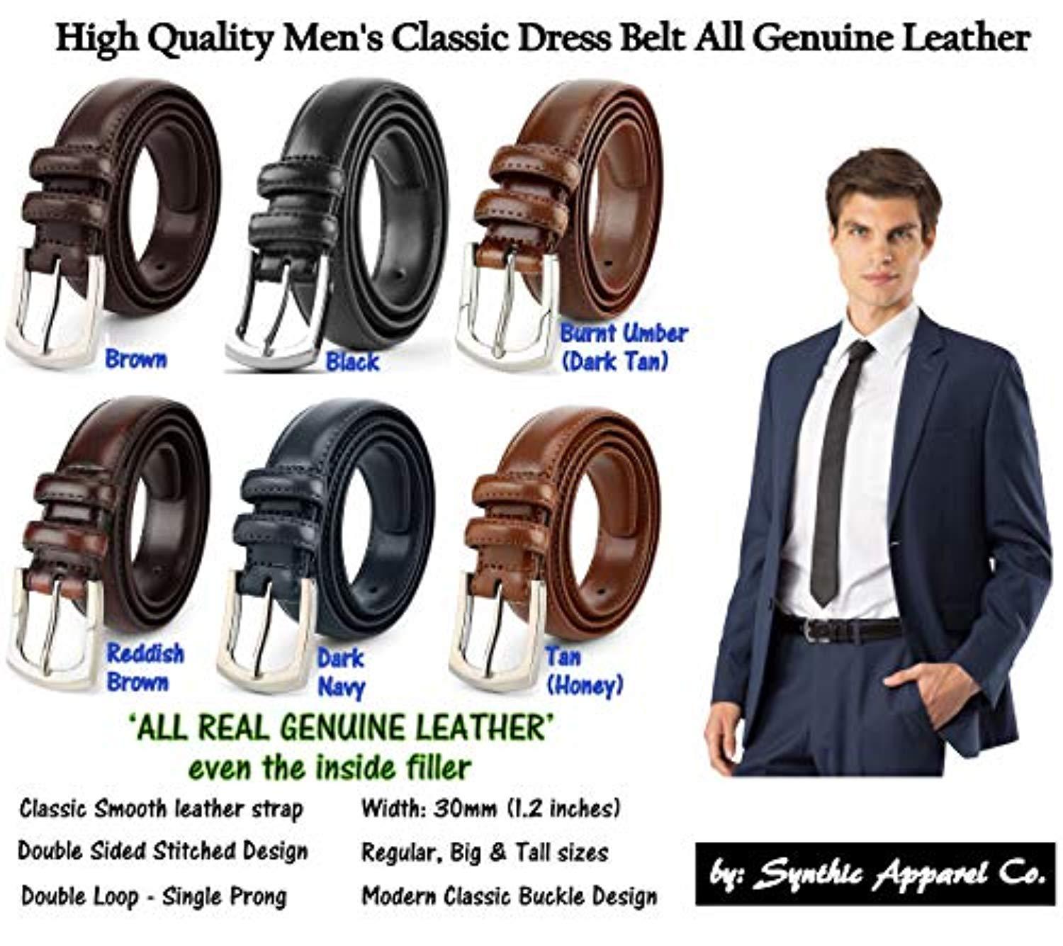 mens navy dress belt