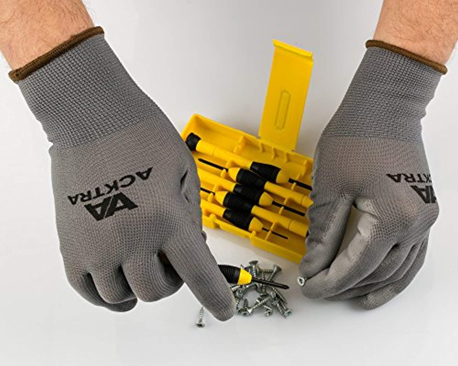 thin work gloves