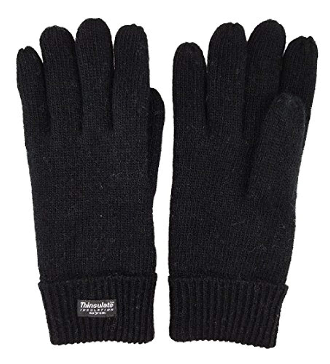 mens wool thinsulate gloves