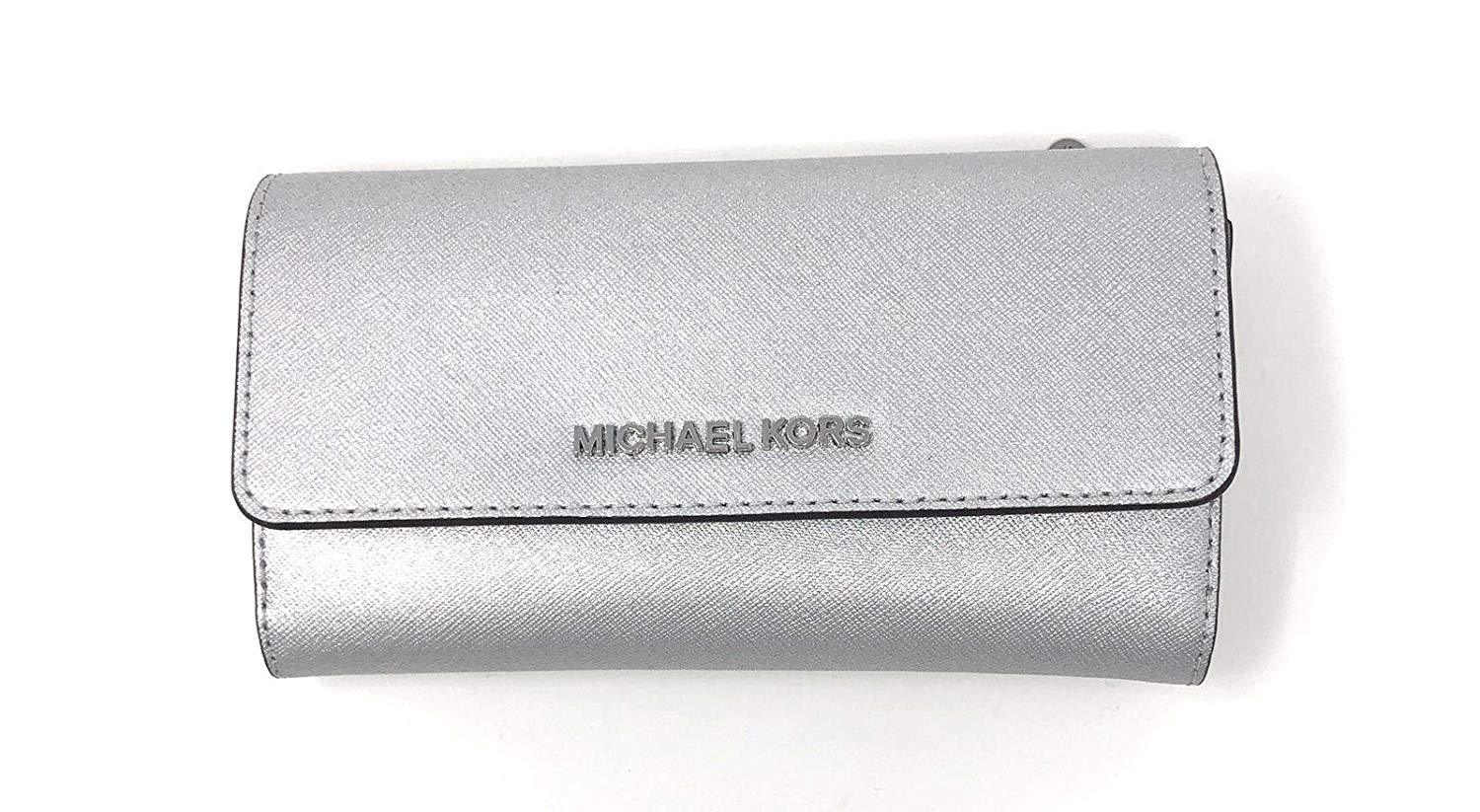 michael kors trifold leather wallet