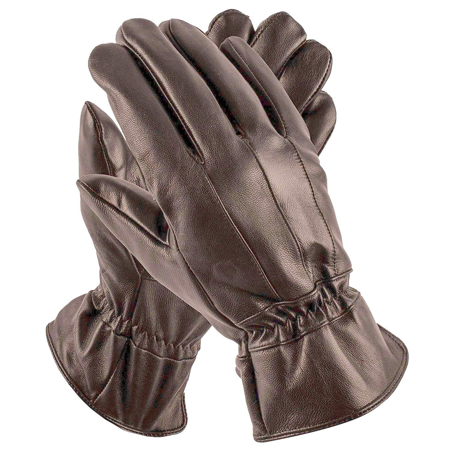 mens leather winter gloves