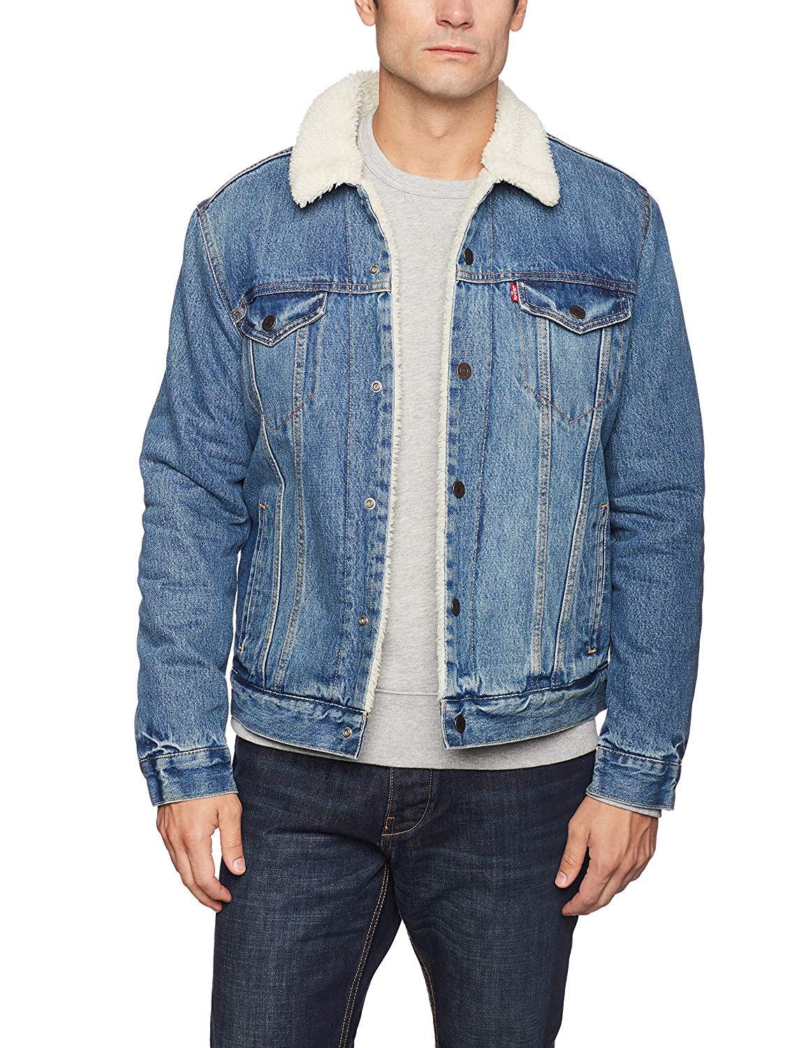 levi's men's type iii sherpa jacket