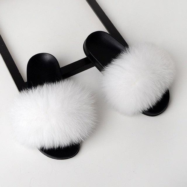 furry slides white