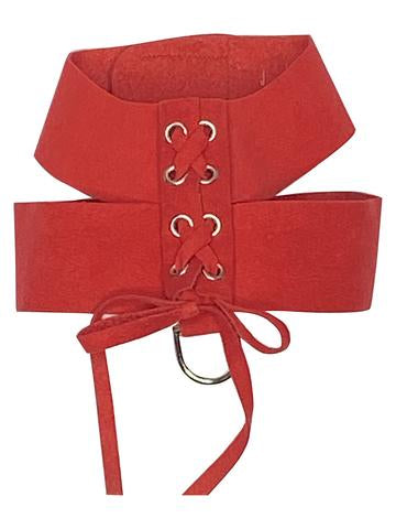 Parisian Corset Harness, Red