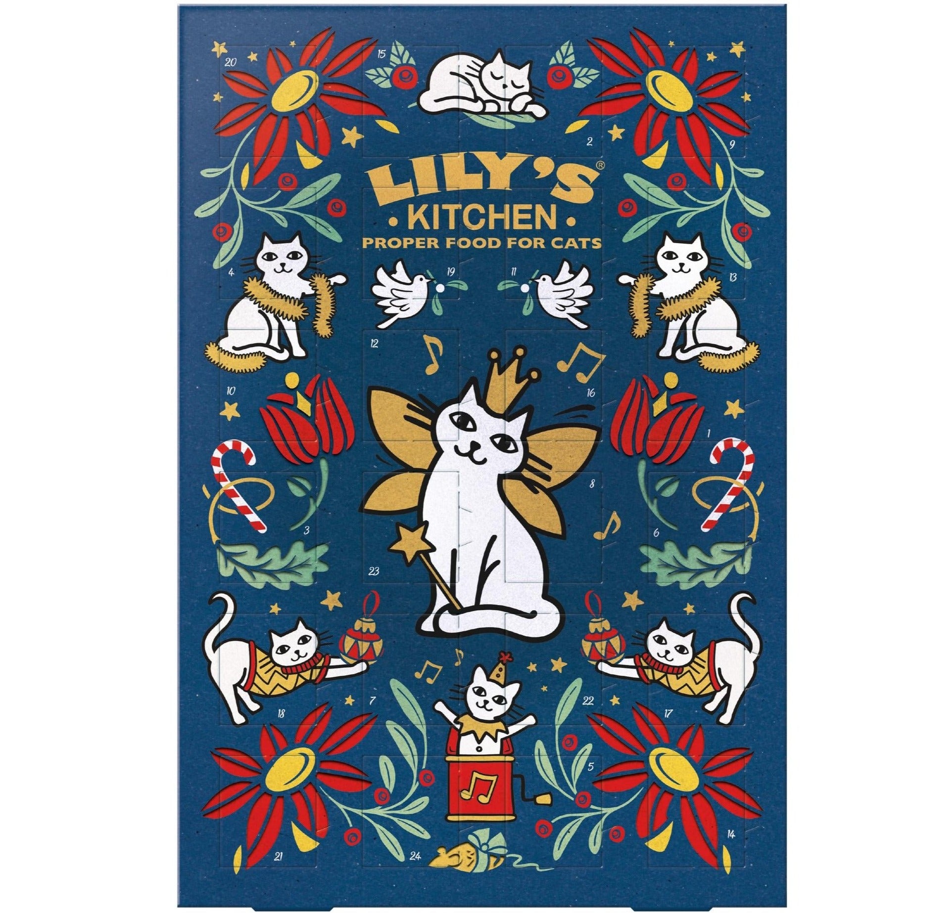 Lily's Kitchen Christmas Advent Calendar for Cats Nala und Luna