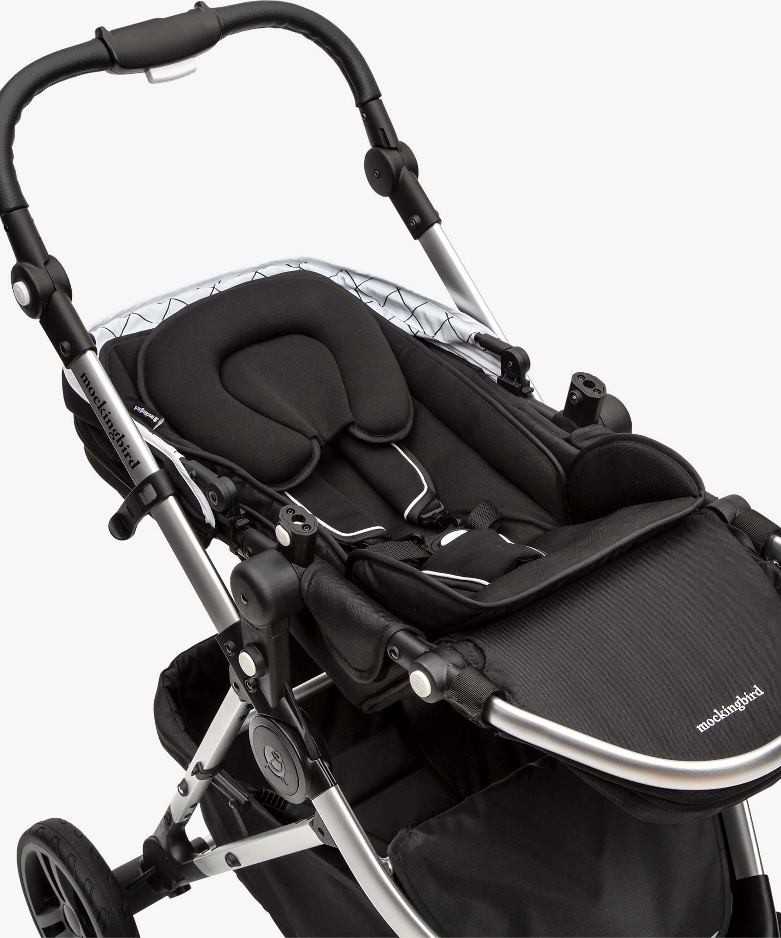 how to put newborn in stroller